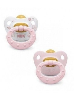 Chupete Nukete T1 Rose 2 Uds.