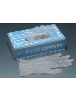 Guantes Vinilo Corysan T-m...